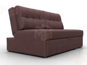 Диван прямой Лига-107 (140) ( JOLY 09 бордовый )