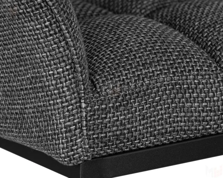 Стул барный DOBRIN LUCAS (серая ткань (F-22))