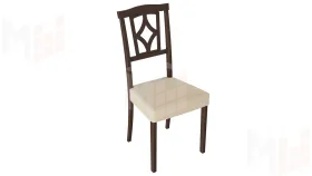 Стул Сити 3 Орех темный, тк №108