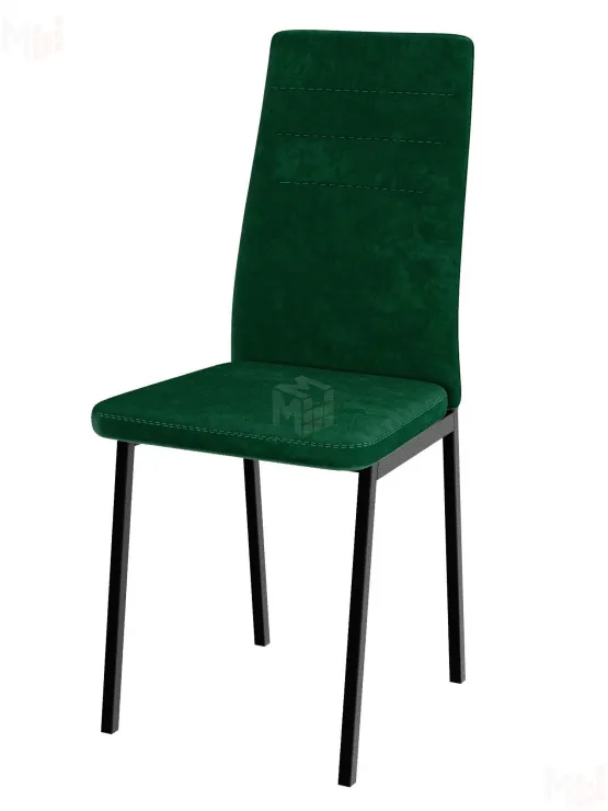 Стул Амстер (велюр изумруд, ноги черные)