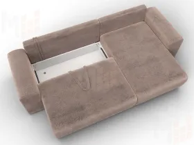 Диван угловой Лига-099 угол универсальный ( TOWER 05 бежевый )