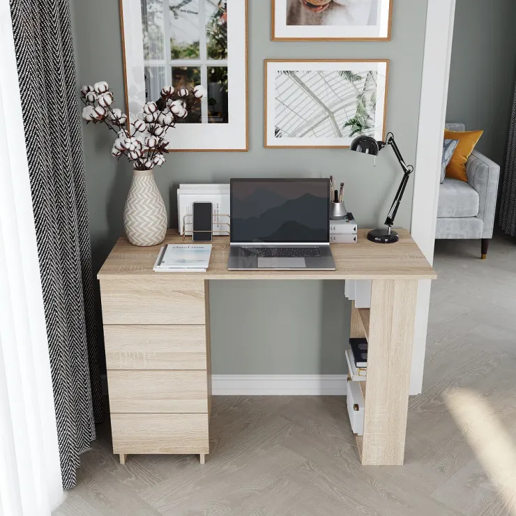 Стол письменный Асти-3 (сонома)