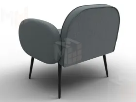 Кресло Лига-086 ( рогожка Амур 07 серый )