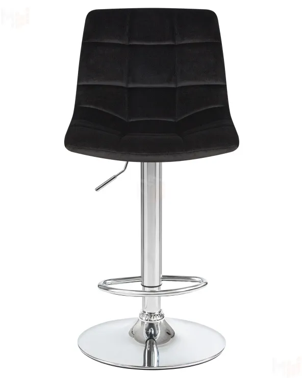 Стул барный DOBRIN TAILOR (черный велюр (MJ9-101))