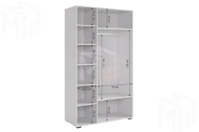 Шкаф трехдверный Ева  105.02 с зеркалом