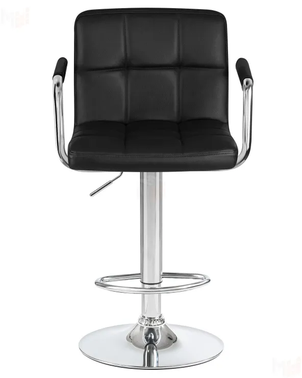 Стул барный DOBRIN KRUGER ARM (чёрный)