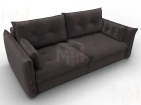 Диван прямой Лига-100 НПБ ( SEVEN 727 коричневый )