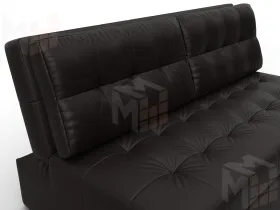 Диван прямой Лига-107 (160) ( GRIFON 12 коричневый )