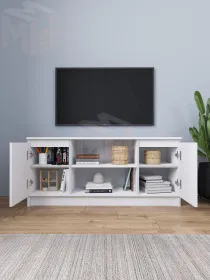 Тумба ТВ Мори 1200.1 белый