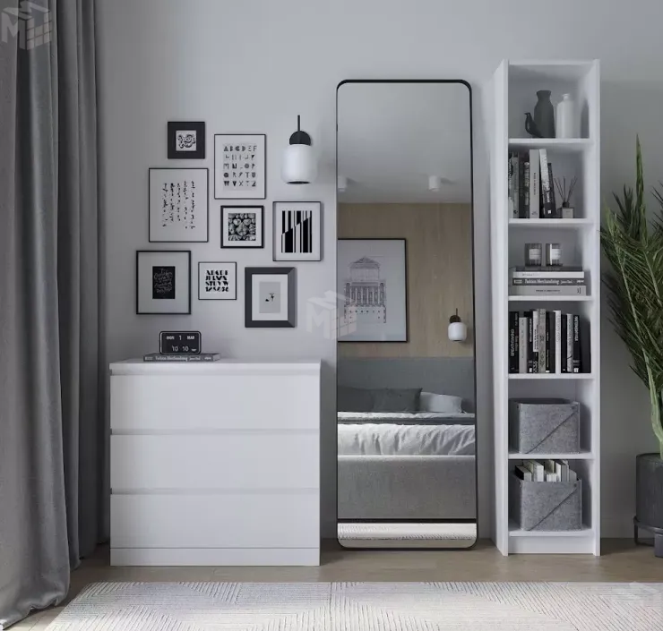 Комод Варма 3  белый