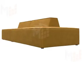 Диван прямой модульный Монс Модерн правый ( BRUT 10 желтый )