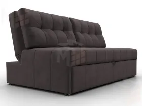 Диван прямой Лига-107 (160) ( SEVEN 727 коричневый )