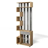 Прихожая Мини-Лайт МЛ-1 Дуб крафт золотой/ателье светлое