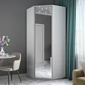 Шкаф угловой  Экспресс с зеркалом