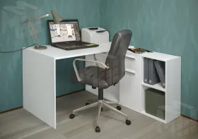 Стол письменный Лайт 03.245 F Белый