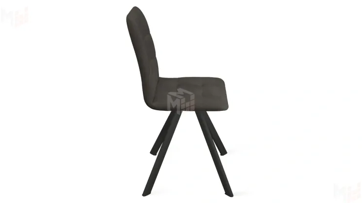 Стул Аспен К2 Черный муар Велюр Confetti Stone