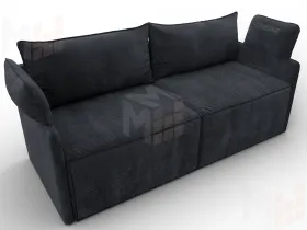 Диван прямой модульный Лига-106 ( TOWER 11 темно-серый )