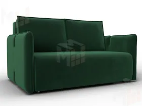 Диван прямой Лига-117 ( SEVEN 626 зеленый )