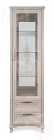 Витрина Мокко 1-ств бежевый