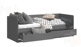 Детская кровать Челси 0,8 графит