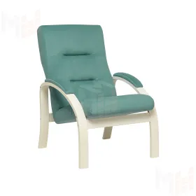 Кресло Leset Лион (Слоновая кость/V43 зелёный)