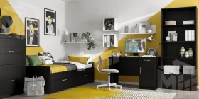 2.03.06.030.5 КАСТОР стол письменный 116х65 RU Дуб Венге