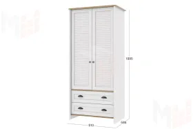 Шкаф 2-х дверный Тифани 