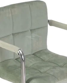 Офисное кресло для персонала DOBRIN TERRY (мятный велюр (MJ9-87))