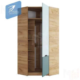 Шкаф угловой RICH ШК-003 мята