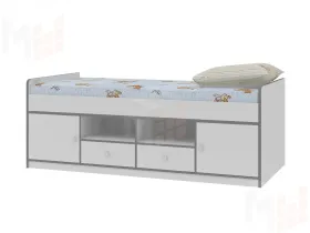 Кровать ДЕЛЬТА Сильвер 19.01