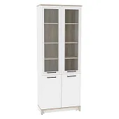 Шкаф для книг AURELIO 8 Белый
