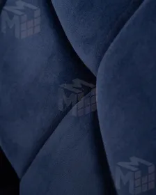 Стул барный DOBRIN KRUGER ARM (синий велюр (MJ9-117))