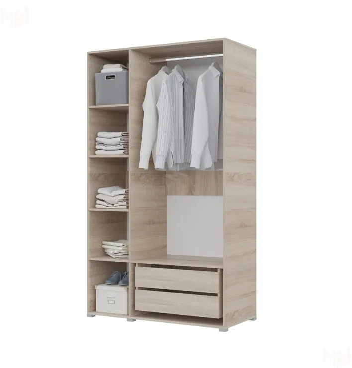 Шкаф Бостон 1200 (сонома) 2 ящика