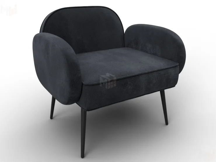 Кресло Лига-086 ( TOWER 11 темно-серый )