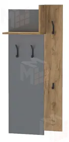 Вешалка В-1 Квадро Графит