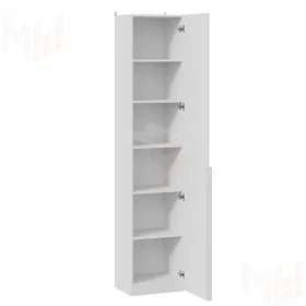 Шкаф для белья с глухой дверью Порто - СМ-393.07.211 Белый