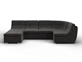Диван П-образный модульный Холидей ( LAIM 10 темно-коричневый )