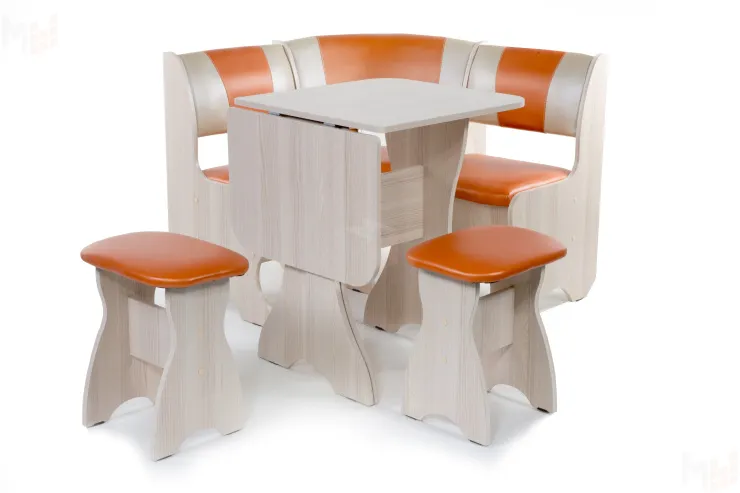 Кухонный уголок Тюльпан мини (ясень/120/101)