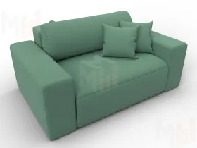 Кресло Лига-036 НПБ ( Амур зеленый )