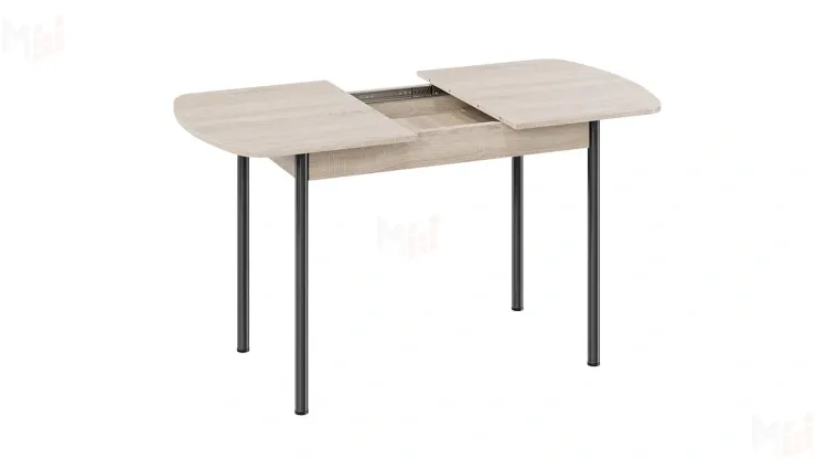 Стол обеденный Крит Черный, Сонома