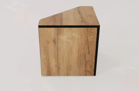 Тумба прикроватная Лофт 12 Дуб Крафт Золотой