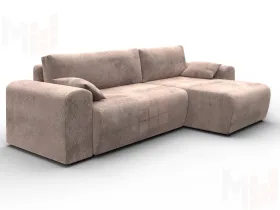 Диван угловой Лига-099 угол универсальный ( TOWER 05 бежевый )