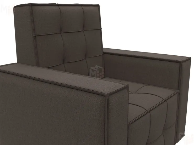 Кресло Лига-067 ( Амур 05 коричневый )