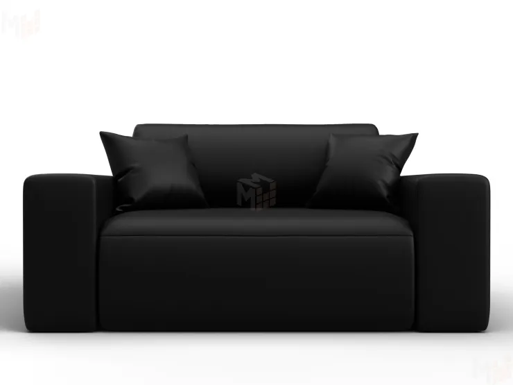 Кресло Лига-036 НПБ ( GRIFON 18 черный )