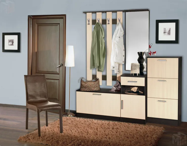 Прихожая Машенька (Венге/Дуб молочный)