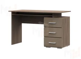 Стол компьютерный Симба шимо темный - кофе с молоком