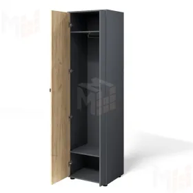 Шкаф Мини-Лайт МЛ-2 Дуб крафт золотой/графит