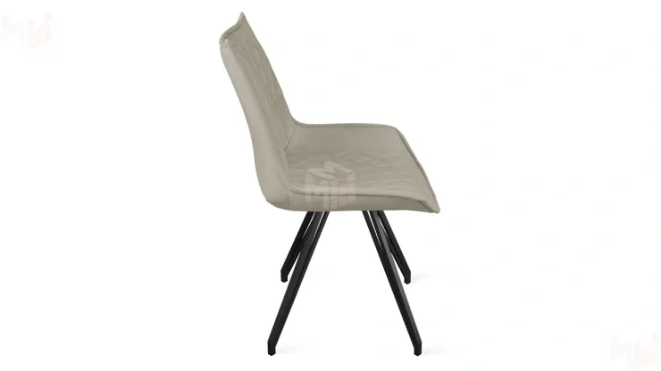 Стул Фэнди К4 Черный муар, Велюр Confetti Smoke