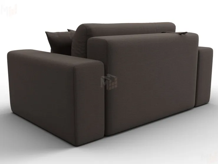 Кресло Лига-036 НПБ ( Амур коричневый )