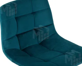 Стул барный DOBRIN TAILOR (морской волны велюр (MJ9-99))